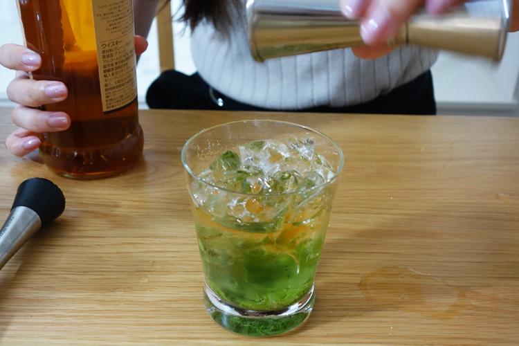 バーボン入れる