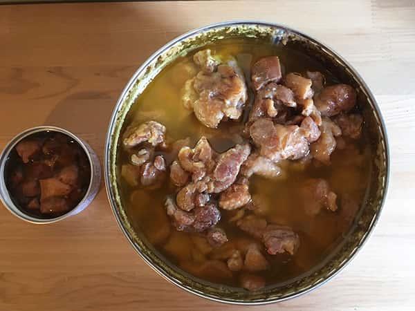 通常のやきとり缶の、約20倍の量！！