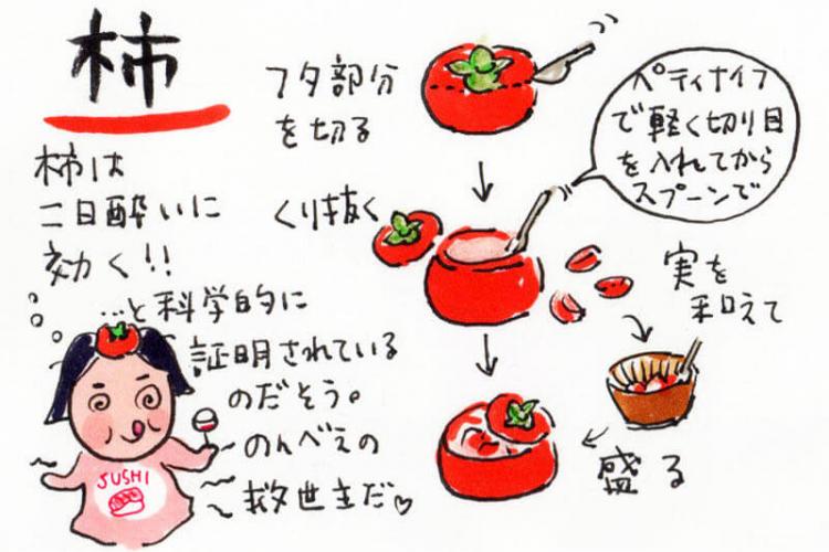 【シンプル部門】柿