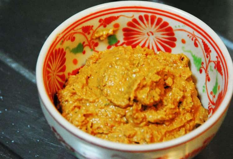 滑らかなムース状になったところで取り出したもの