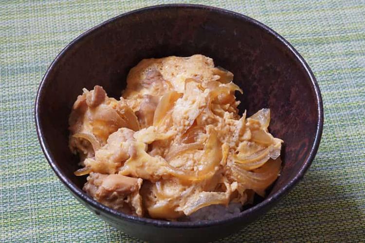 我が家の飾り気のない親子丼ですみません