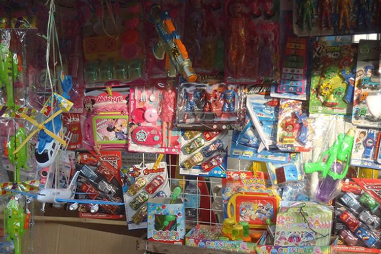 おもちゃの屋台