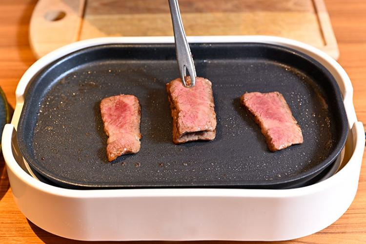 おうち焼肉でプール焼き理論⑤│焼いていない面に火を通す