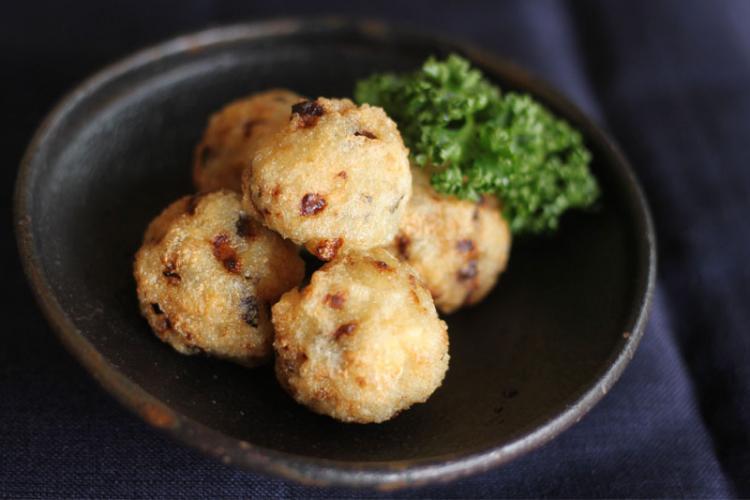 豆腐なすボール