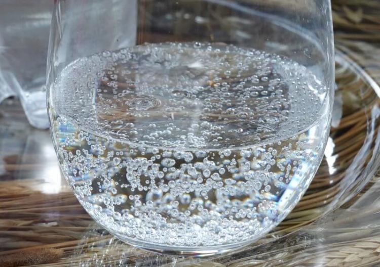 微炭酸がチリチリとほのかな日本酒の味を支える