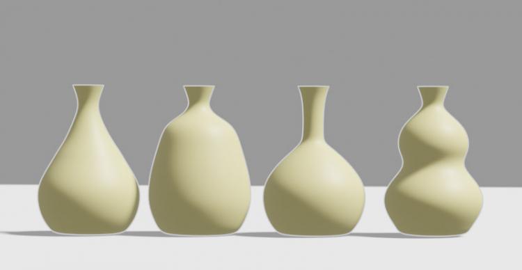 とっくりの形いろいろ