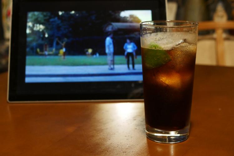 おとも酒はラムコーク