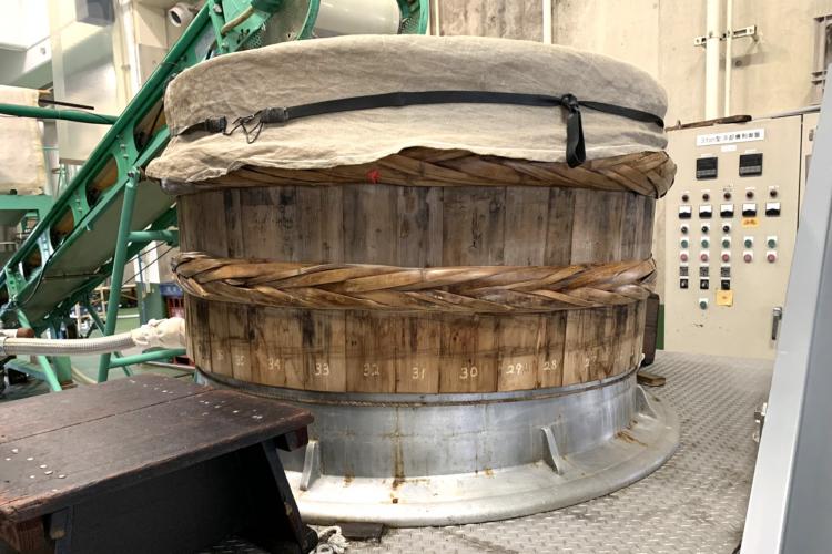 今では珍しくなった木製の甑