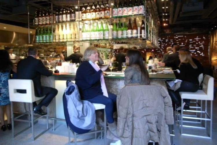 和食を出すイタリアンやフレンチでSAKEが広がった（2011年撮影）