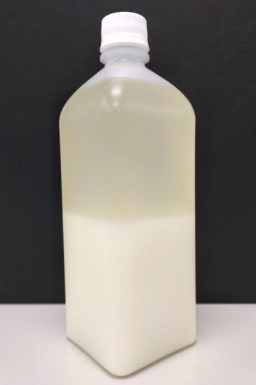 麹の量は半分くらいでした