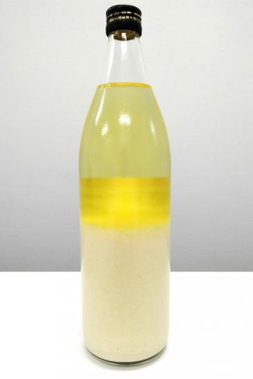 麹の量は半分くらいです